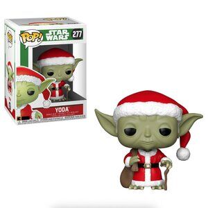 Funko Pop - Star Wars: Holiday Santa Yoda Collectible Figure